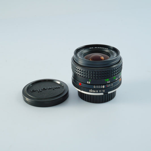MINOLTA MC W.ROKKOR 28mm F/3.5 単焦点レンズ