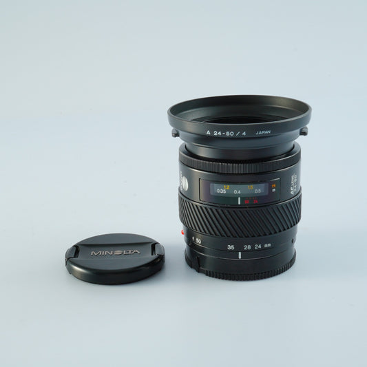 MINOLTA AF Zoom 24-50mm F/4 ズームレンズ
