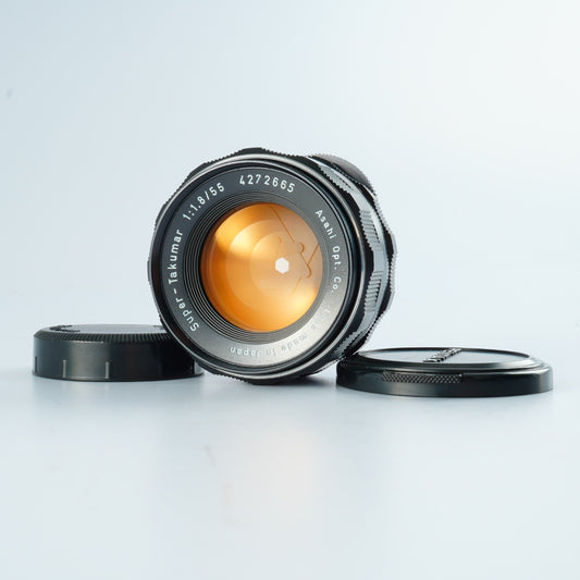 PENTAX Super-Takumar 55mm F/1.8  (M42用) 単焦点レンズ