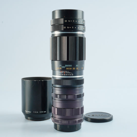 SMC PENTAX 200mm F/5.6 + Extension Tube Set S3（No.1〜3）  (M42用) 単焦点レンズ