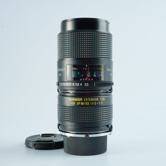 TAMRON SP 90mm F/2.5 + EXTENSION TUBE   (Nikon F用) 単焦点レンズ