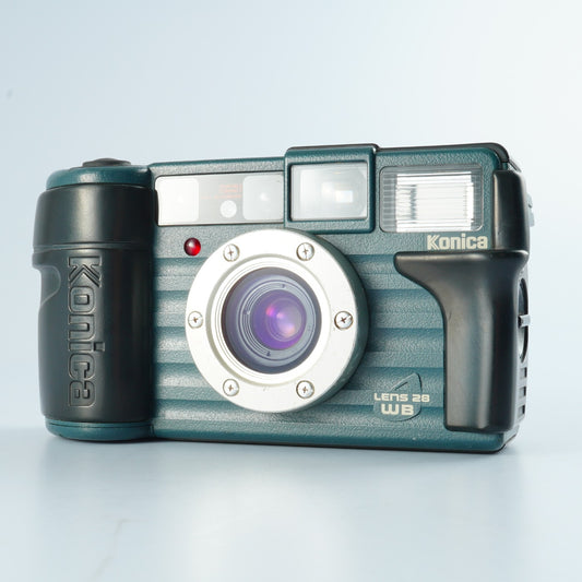 Konica 現場監督 (GENBAKANTOKU) 28 WB コンパクトフィルムカメラ