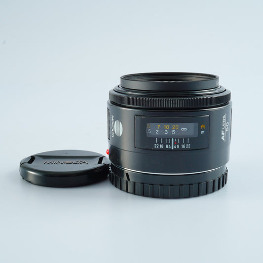 MINOLTA AF 50mm F/1.4  単焦点レンズ