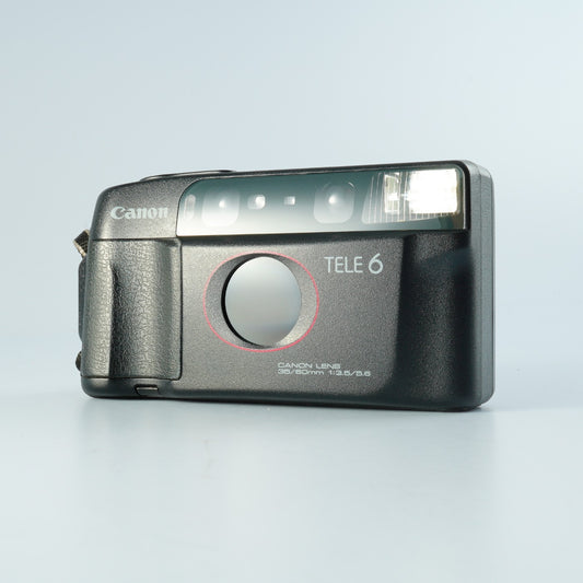 Canon  Autoboy TELE 6 (SURE SHOT MULTI TELE) 35mm/Half  コンパクトフィルムカメラ