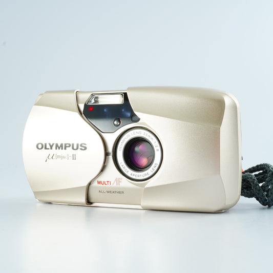 OLYMPUS μ [ mju: ] ( Stylus Epic ) Ⅱ + Remote Control RC-200 コンパクトフィルムカメラ