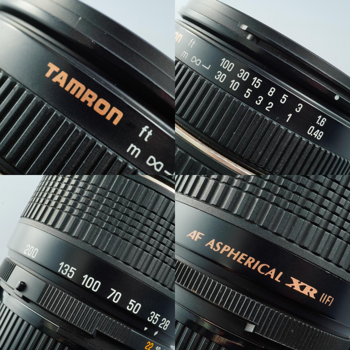TAMRON AF 28-200mm F/3.8-5.6 XR Aspherical [IF] Macro  (Nikon F用) ズームレンズ