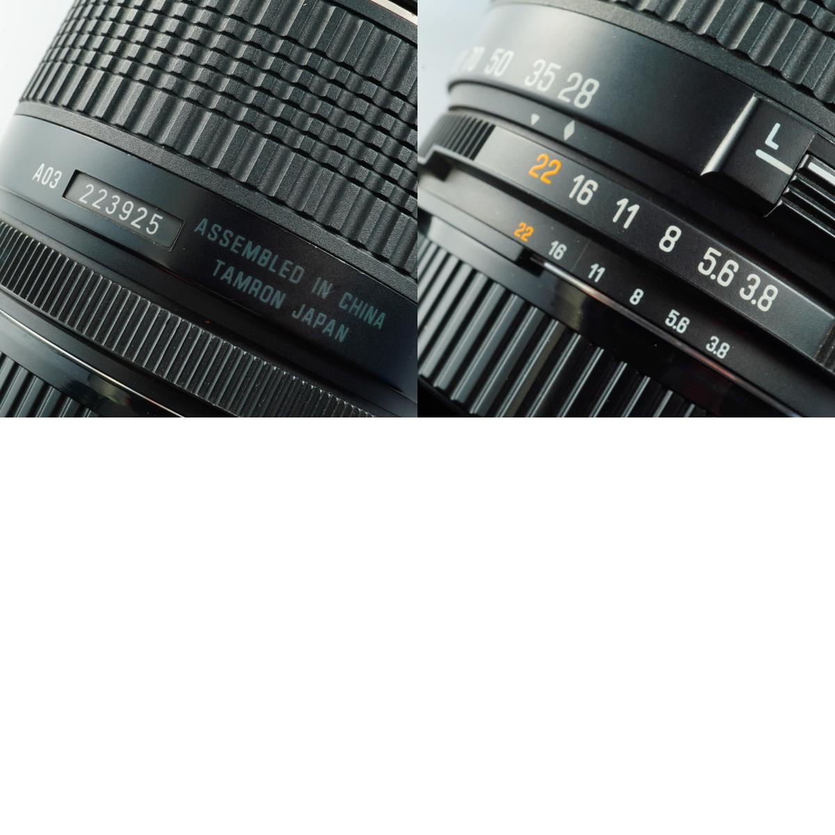 TAMRON AF 28-200mm F/3.8-5.6 XR Aspherical [IF] Macro  (Nikon F用) ズームレンズ