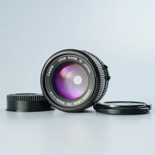Canon New FD 50mm F/1.4 単焦点レンズ