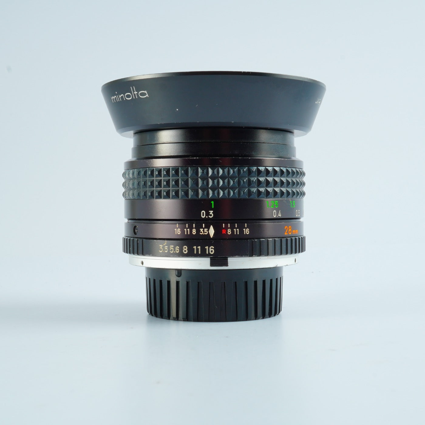 MINOLTA MC W.ROKKOR 28mm F/3.5 単焦点レンズ
