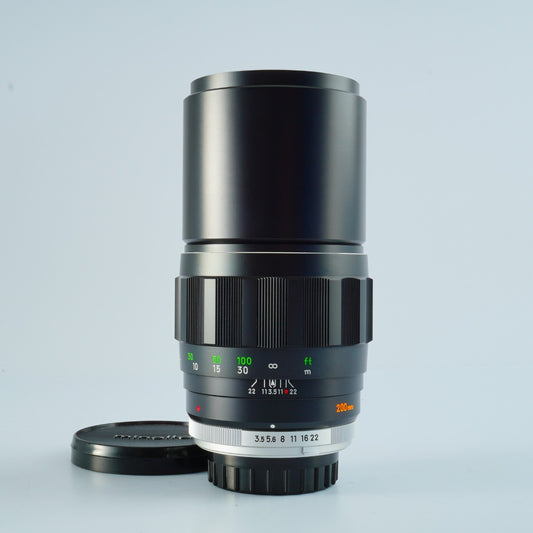 MINOLTA MC TELE ROKKOR-QF 200mm F/3.5  単焦点レンズ