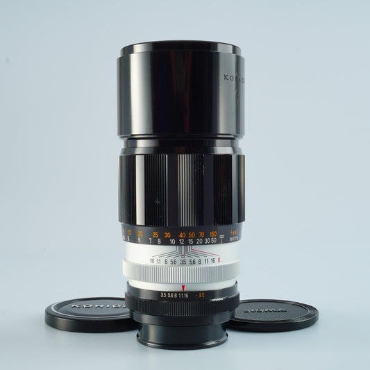 Konica Hexanon 200mm f/3.5  単焦点レンズ
