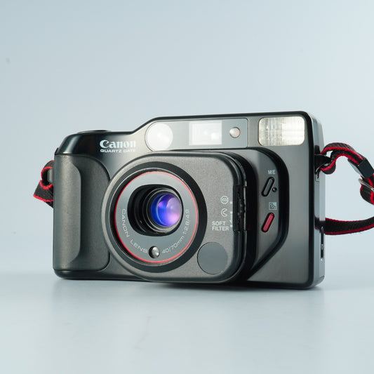 Canon Autoboy TELE Quartz Date コンパクトフィルムカメラ