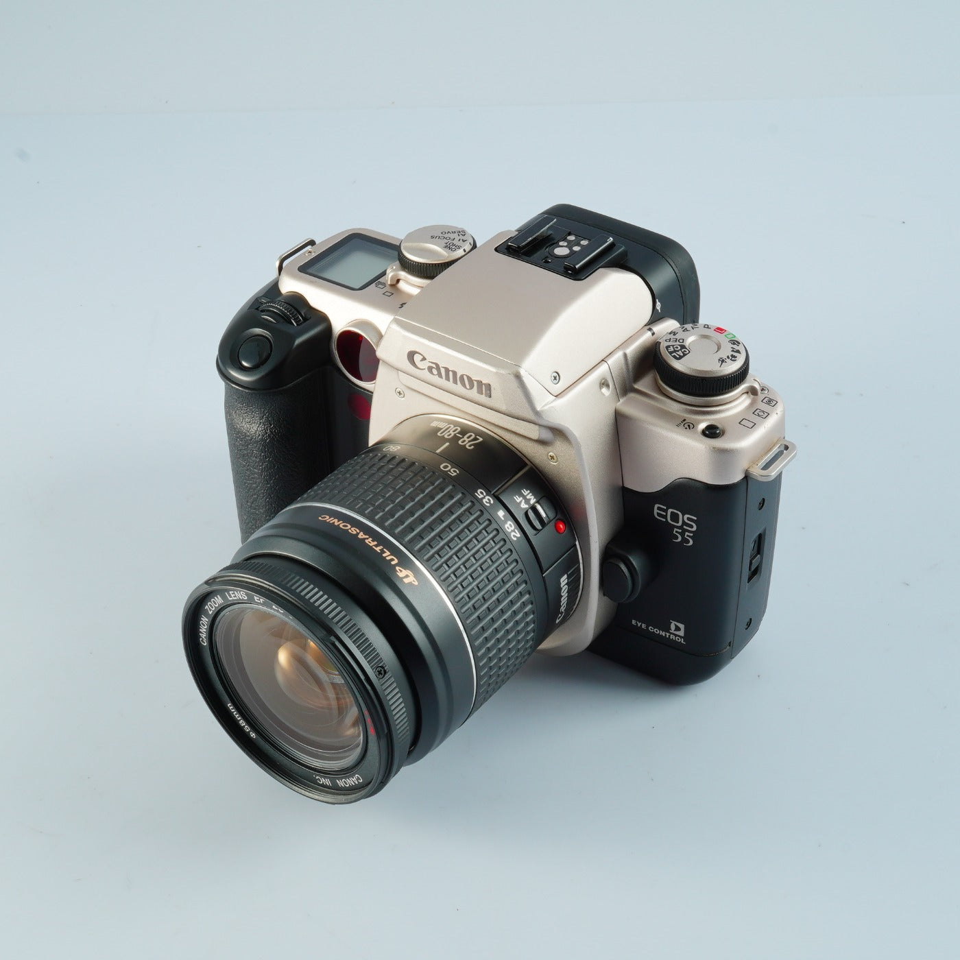 Canon EOS 55 (ELAN II) ＋ EF 28-80mm F/3.5-5.6 V USM + SPEEDLITE 300EZ AF フィルム一眼レフカメラ