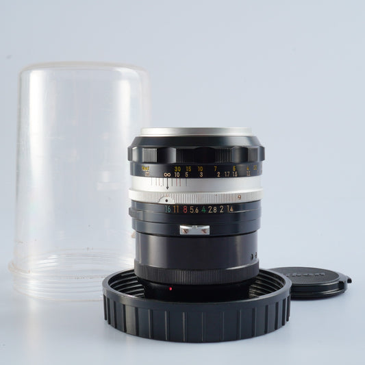 Nikon Nikkor S Auto 50mm F/1.4 + M2 Extention Ring  単焦点レンズ