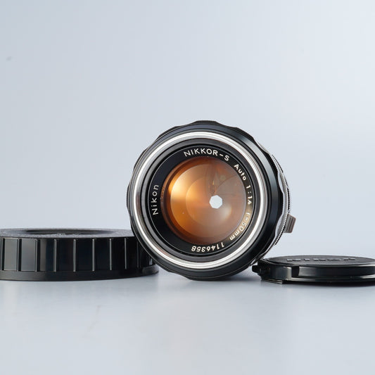 Nikon Nikkor S Auto 50mm F/1.4 + M2 Extention Ring  単焦点レンズ