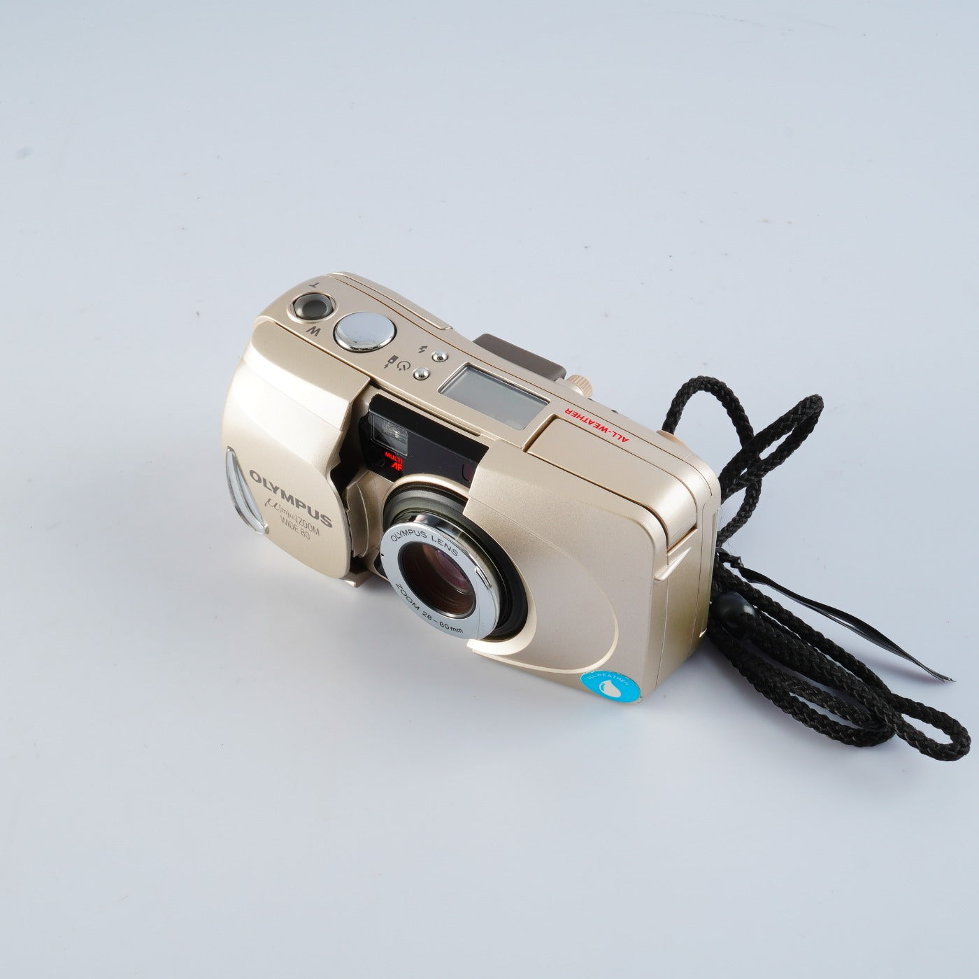 OLYMPUS μ [ mju: ] ( Stylus ) Zoom Wide 80 + Remote Control RC-200 コンパクトフィルムカメラ