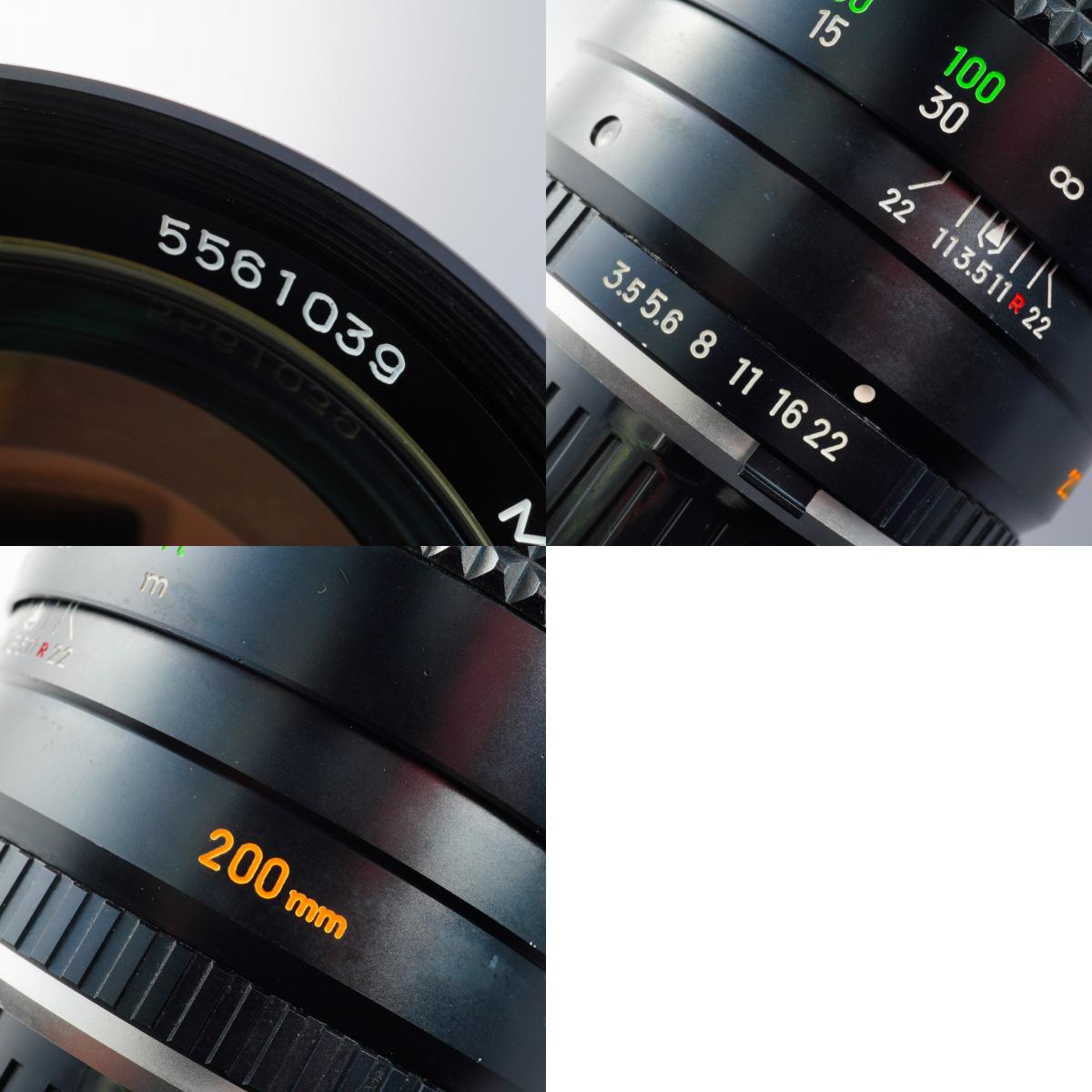 MINOLTA MC Tele Rokkor 200mm f/3.5  単焦点レンズ