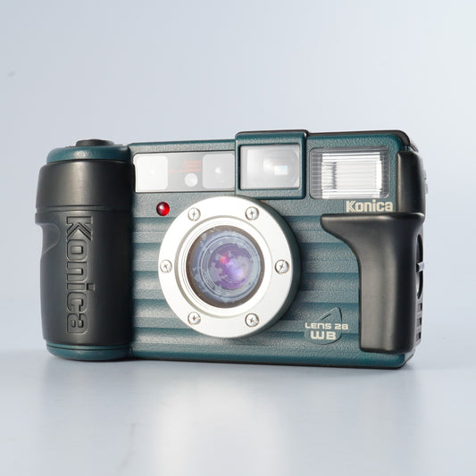 Konica 現場監督 ( GENBAKANTOKU ) 28 WB コンパクトフィルムカメラ