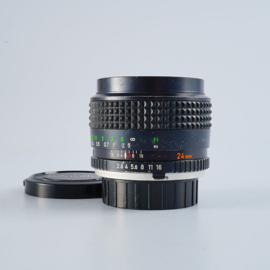 MINOLTA MC W.Rokkor SI 24mm F/2.8  単焦点レンズ
