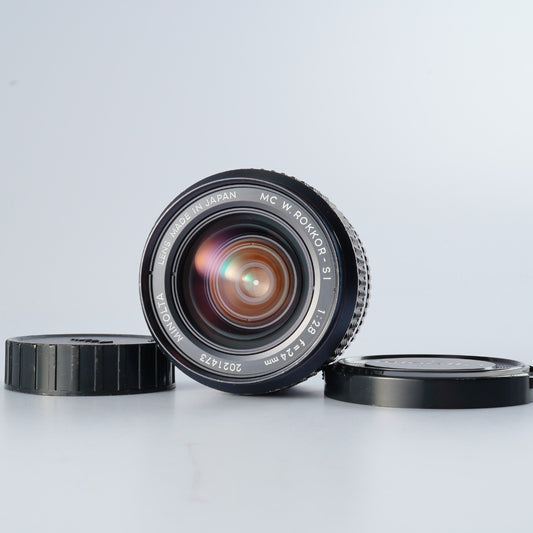 MINOLTA MC W.Rokkor SI 24mm F/2.8  単焦点レンズ