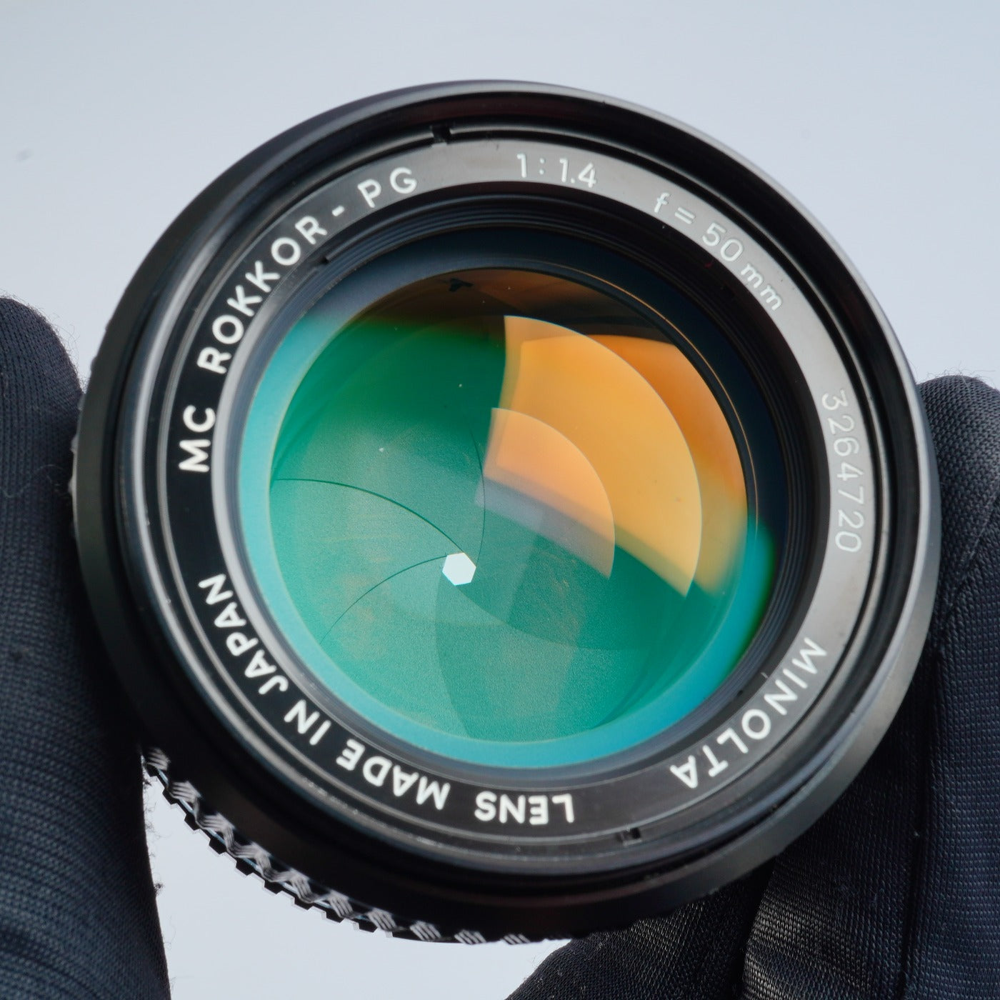 MINOLTA MC Rokkor-PG 50mm f/1.4  単焦点レンズ