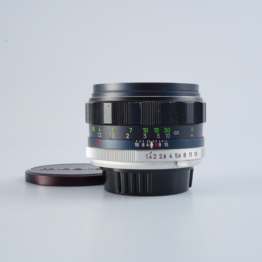MINOLTA MC ROKKOR-PF 58mm F/1.4  単焦点レンズ