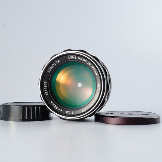 MINOLTA MC ROKKOR-PF 58mm F/1.4  単焦点レンズ