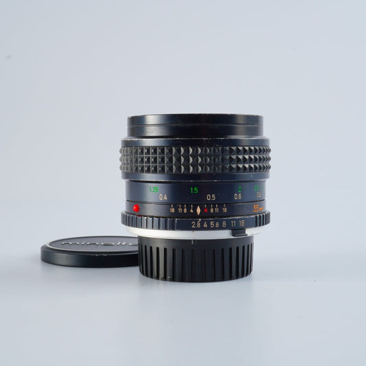 MINOLTA MC W.Rokkor HG 35mm F/2.8  単焦点レンズ