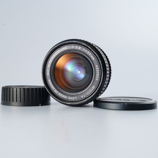 MINOLTA MC W.Rokkor HG 35mm F/2.8  単焦点レンズ