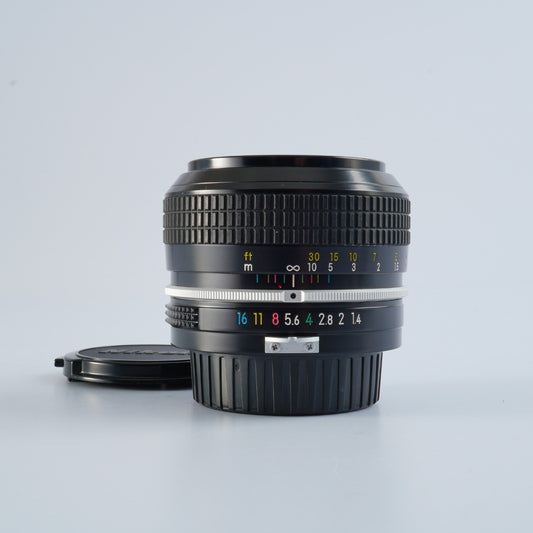【ジャンク】 Nikon New Nikkor 50mm f/1.4 非Ai  単焦点レンズ