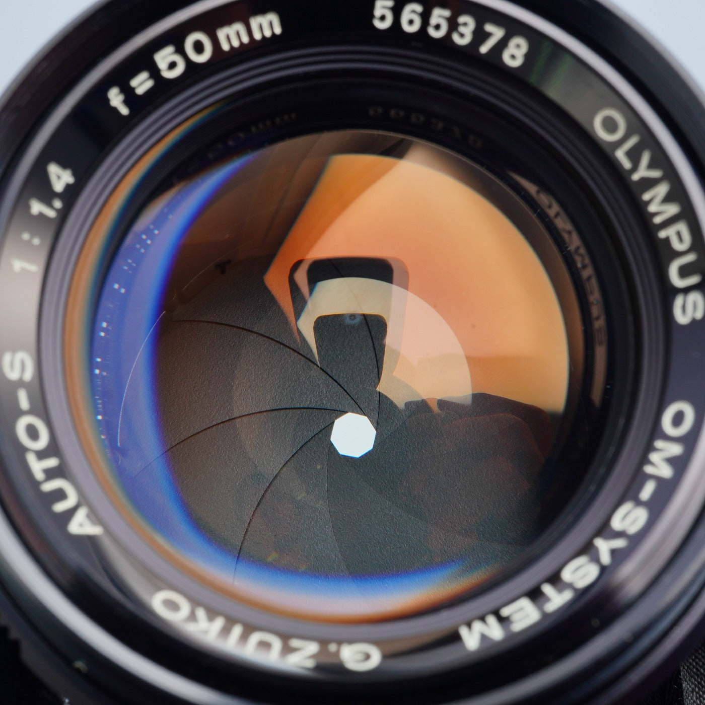 【ジャンク】 OLYMPUS  OM-System G.Zuiko auto-s 50mm F/1.4  単焦点レンズ