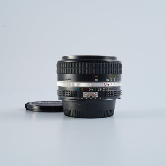 【ジャンク】 Nikon New Nikkor 50mm f/1.4 Ai  単焦点レンズ
