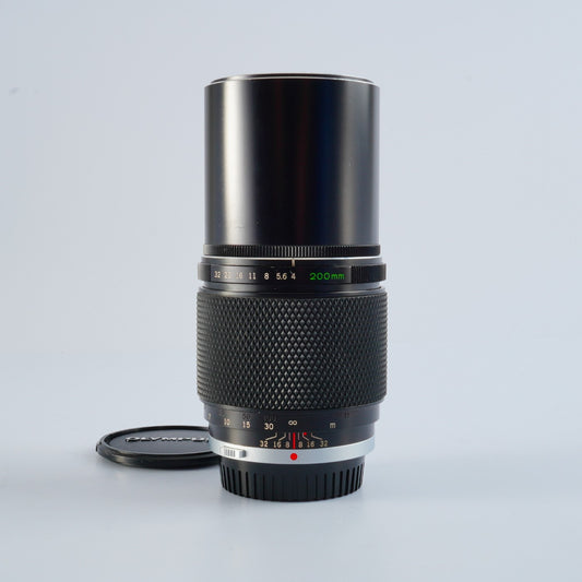 OLYMPUS E Zuiko Auto T 200mm F/4  単焦点レンズ