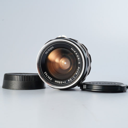 Nikon Nikkor-S Auto 35mm F/2.8 非Ai  単焦点レンズ