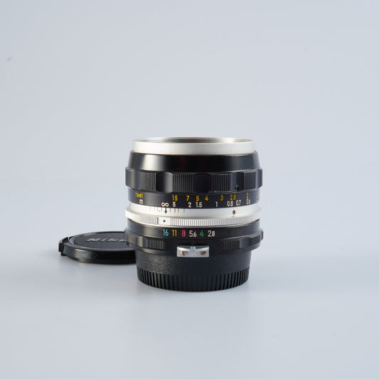 Nikon NIKKOR-S Auto 35mm F/2.8 非Ai  単焦点レンズ