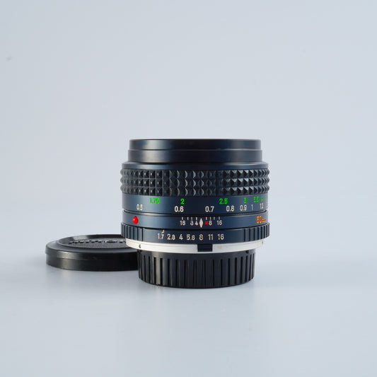 MINOLTA MC Rokkor PF 50mm F/1.7  単焦点レンズ