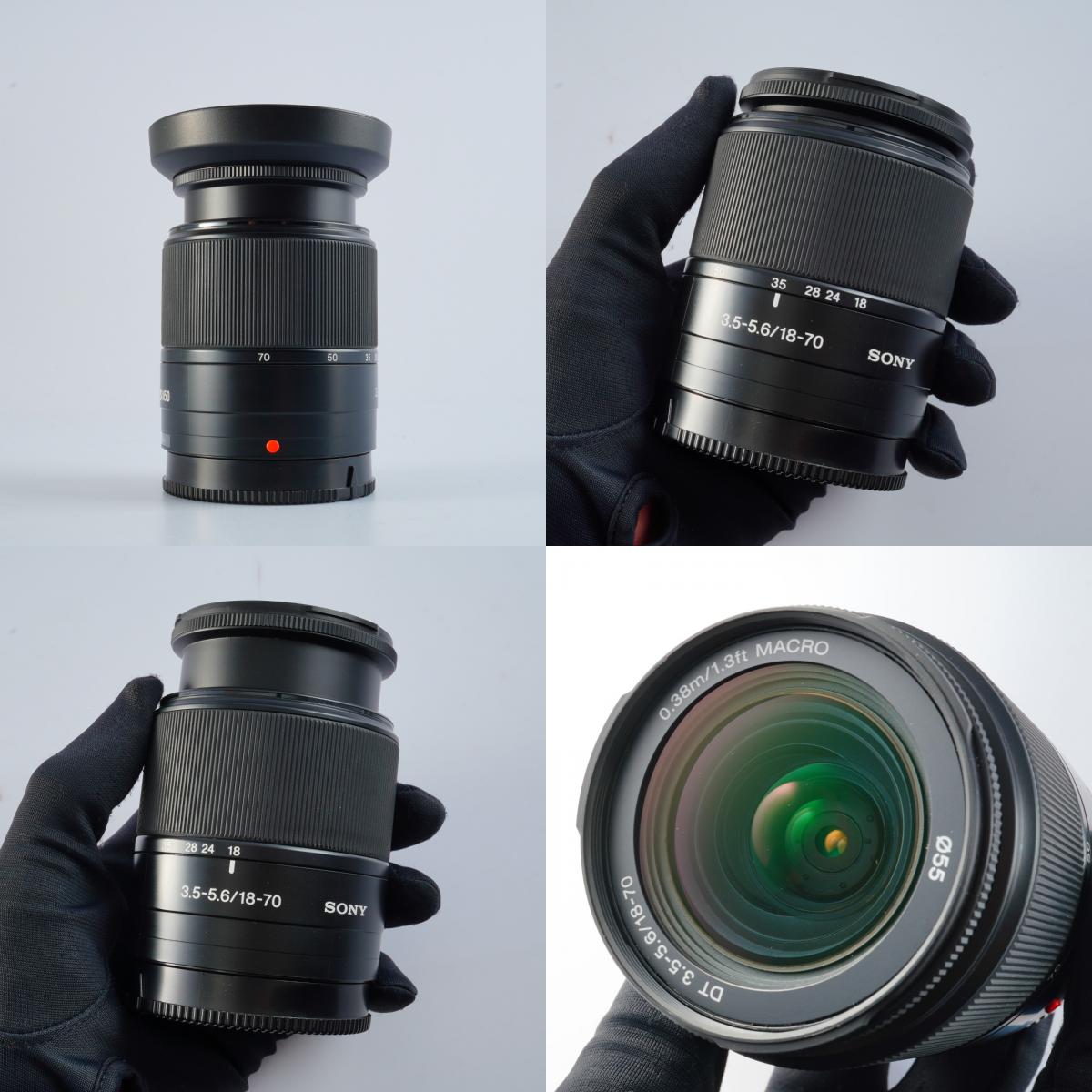 SONY 18-70mm F/3.5-5.6 & Sony 55-200mm F/4-5.6  ズームレンズ