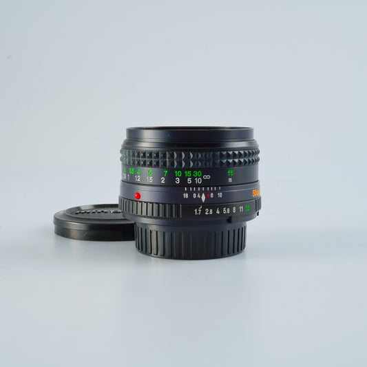 MINOLTA MD ROKKOR 50mm F/1.7  単焦点レンズ