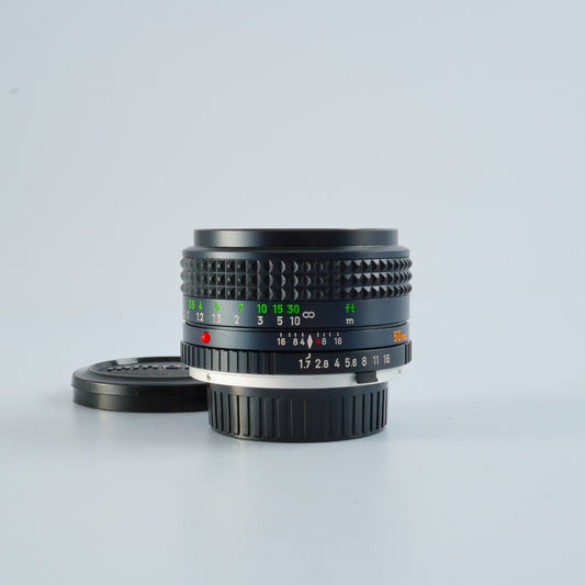 MINOLTA MC Rokkor-PF 50mm F/1.7  単焦点レンズ