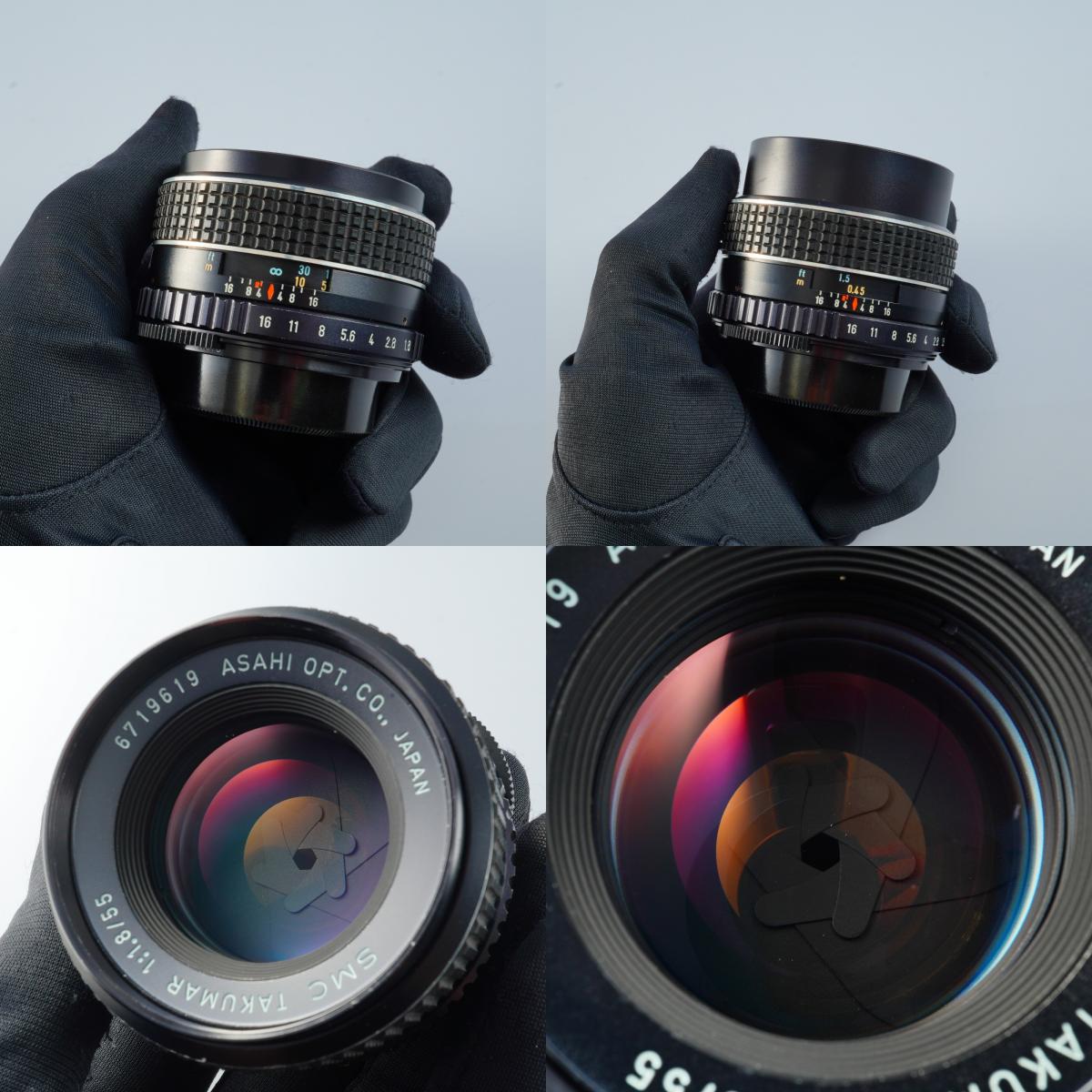 PENTAX SMC Takumar 55mm F/1.8 & Pentax Super Takumar 135mm F/3.5  (M42用) 単焦点レンズ