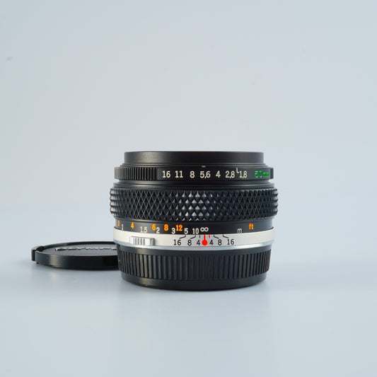 【ジャンク】 OLYMPUS OM-System Zuiko Auto-S 50mm F/1.8  単焦点レンズ