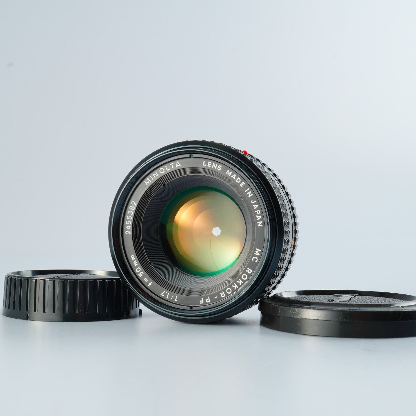 MINOLTA MC Rokkor-PF 50mm f/1.7 レンズ MINOLTA MC ROKKOR-PF 50mm F/1.7 単焦点レンズ – 山田写真機店