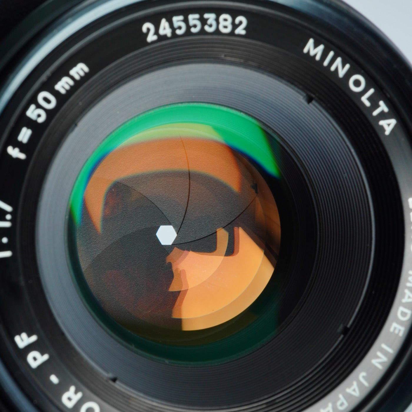 MINOLTA MC ROKKOR-PF 50mm F/1.7 Festbrennweitenobjektiv