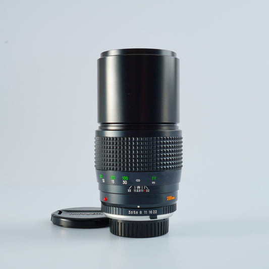 MINOLTA MC Tele Rokkor 200mm f/3.5  単焦点レンズ