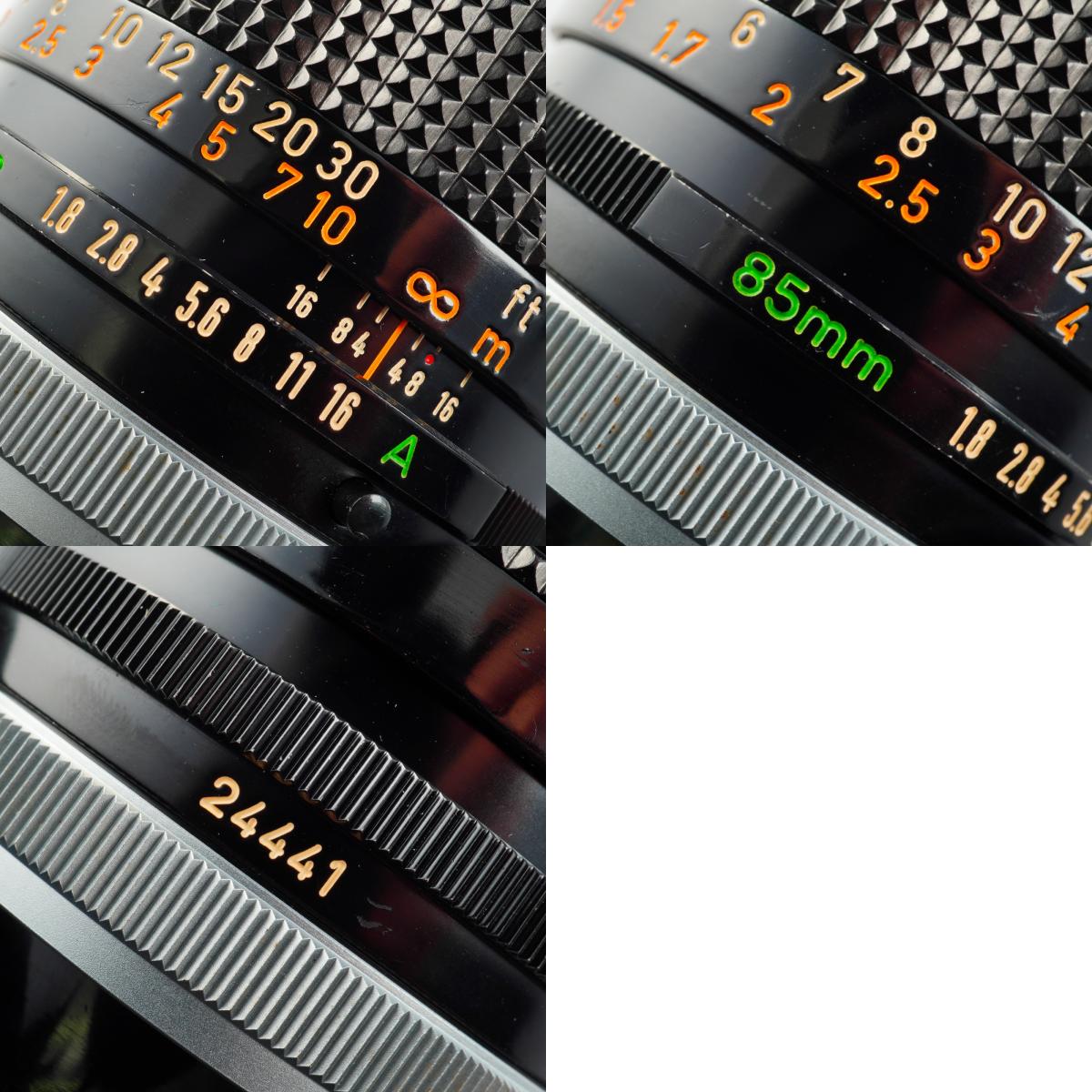 Canon  FD 85mm f/1.8 S.S.C.   単焦点レンズ