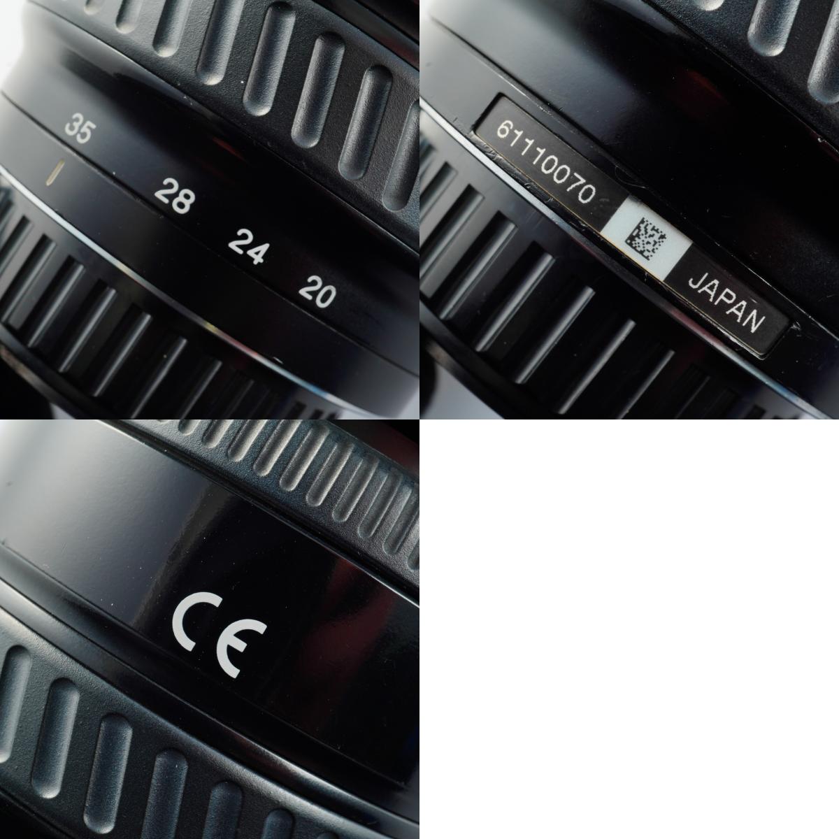 MINOLTA AF 20-35mm F/3.5  ズームレンズ