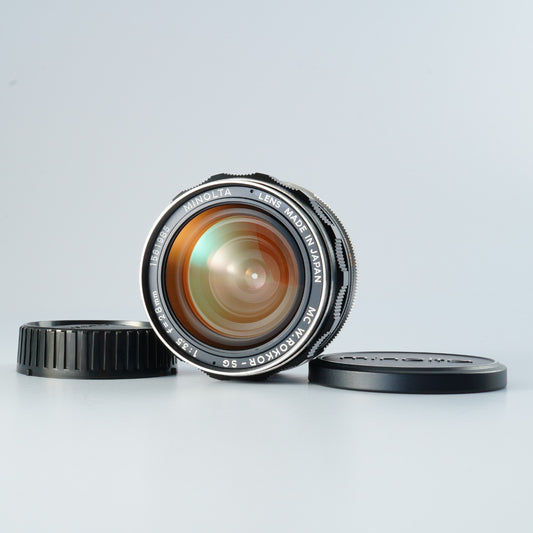 MINOLTA MC W.ROKKOR-SG 28mm F/3.5  単焦点レンズ