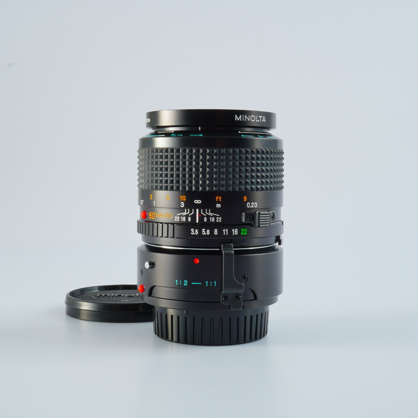MINOLTA New MD 50mm F/3.5 MACRO + 1:1 Extention Tube  マクロレンズ