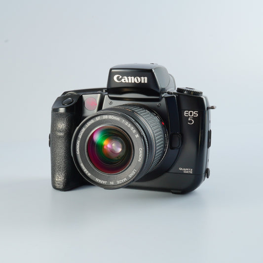 Canon EOS 5 + EF 28-80mmm F/3.5-5.6 Ⅲ AF フィルム一眼レフカメラ