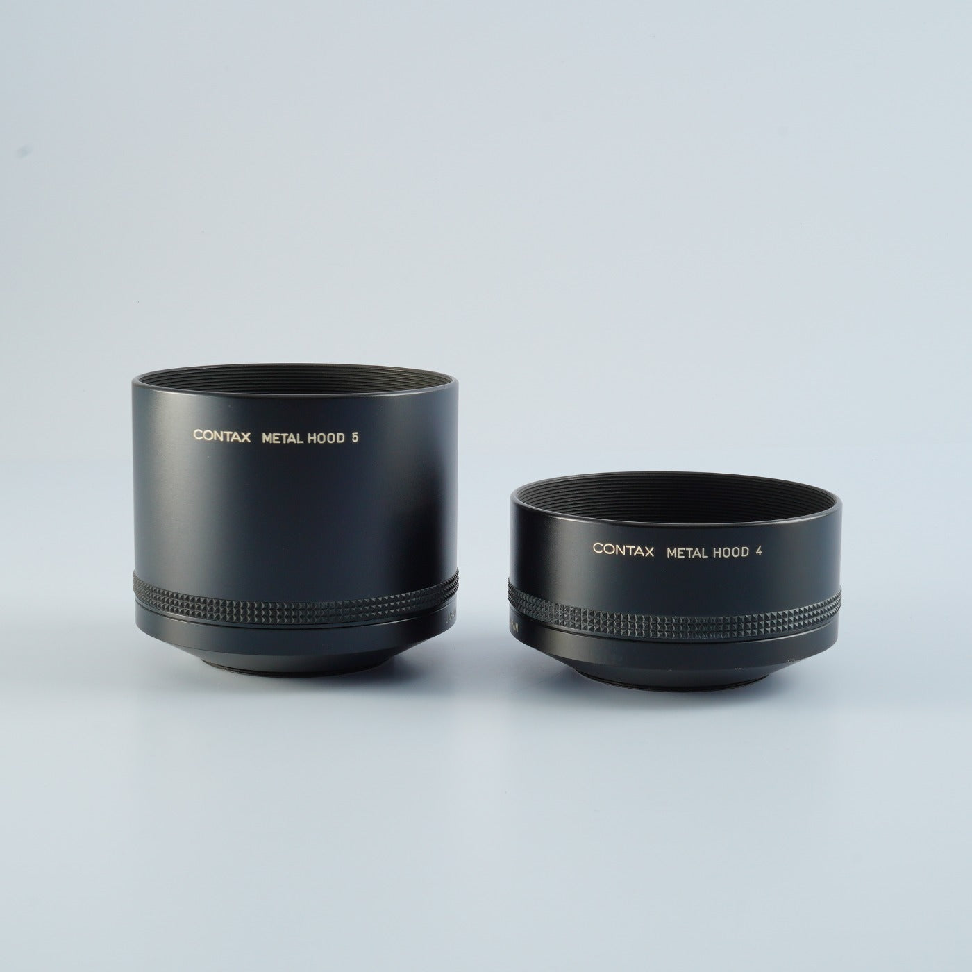 CONTAX Metal Lens Hood 55/86 x2 CONTAX METAL HOOD 5 + HOOD 4 カメラ関連アクセサリー
